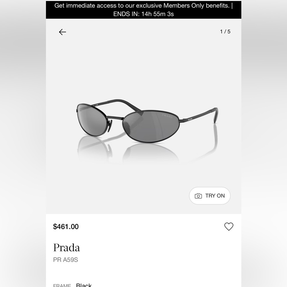 Prada Sunglasses - Picture 10 of 10